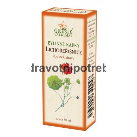 Lichořeřišnice kapky 50ml Grešík