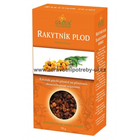 Rakytník plod 70g Grešík