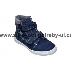 Santé HP/480 tm. modrá dětská kotníčková obuv celorok
