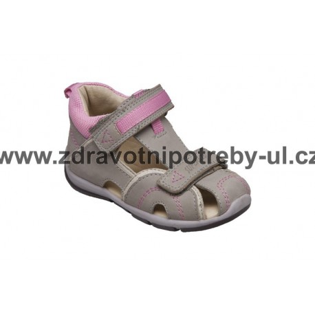 Santé SK/333 Šedo-Růžová dětský sandál vel. 25