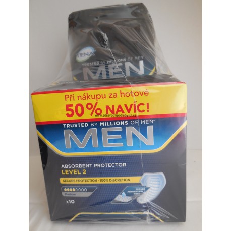 Tena for Men Level 2 + 50% navíc