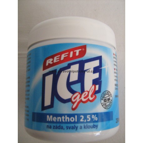 Refit Ice gel Menthol 2,5% 230 ml